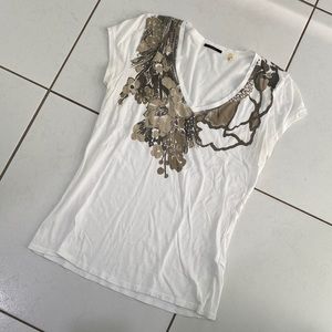 Women’s Tahari Cap Sleeve Tee